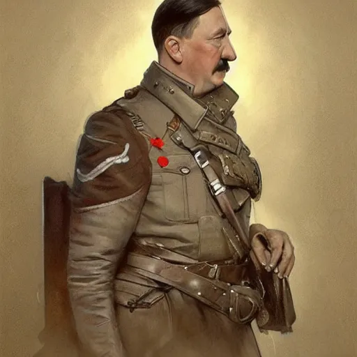 Prompt: amazing lifelike award winning pencil illustration of Adolf Hitler trending on art station artgerm Greg rutkowski alphonse mucha cinematic