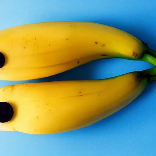 Image similar to Professional photograph of a peeled!!! banana with googly eyes and a duck beak. Peeled banana duck.