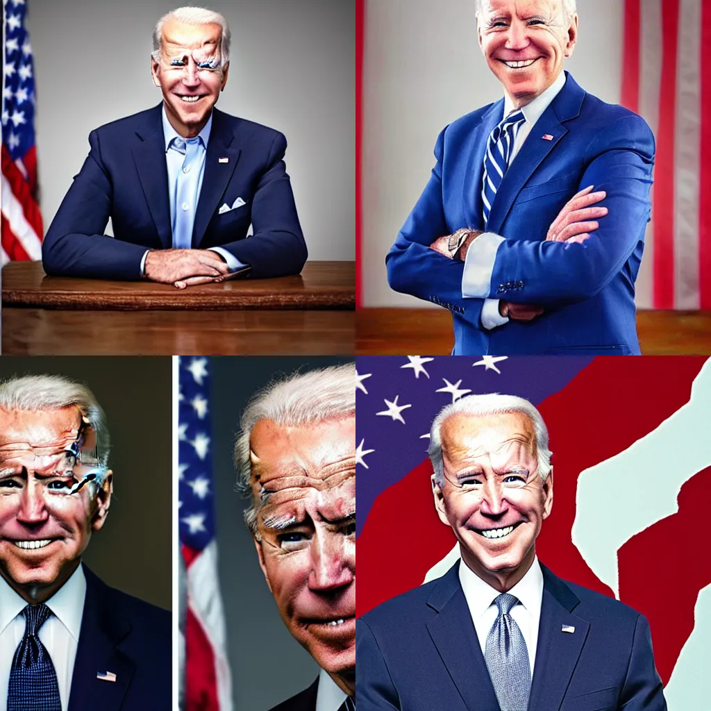 Prompt: Portrait of Joe Biden at age 40