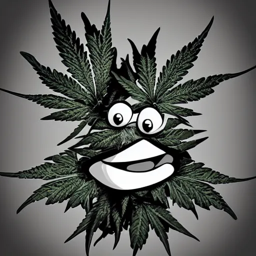 pot leaf cartoon