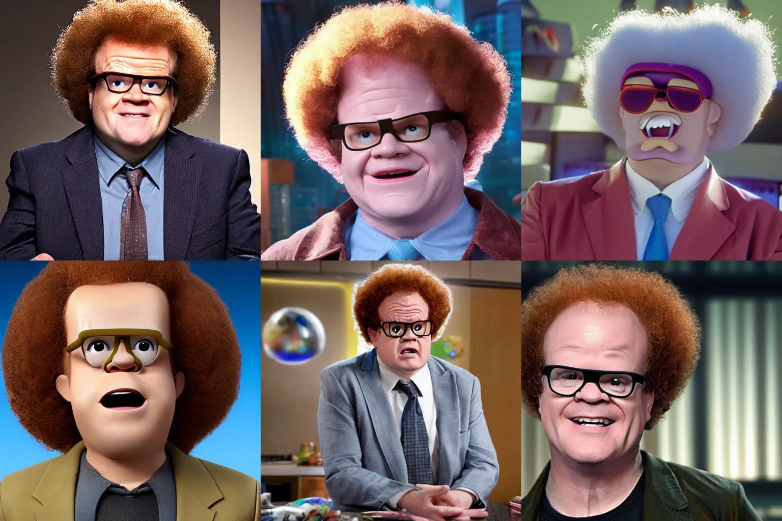 Prompt: Dr Steve Brule playing Elroy in a live action Jetsons reboot