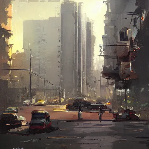 Image similar to São Paulo painted by Greg Rutkowski