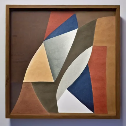 Prompt: sandy brown by lyubov popova depressing. a beautiful sculpture. there are so many kinds of time. the time by which we measure our lives. months & years. or the big time, the time that raises mountains & makes stars.