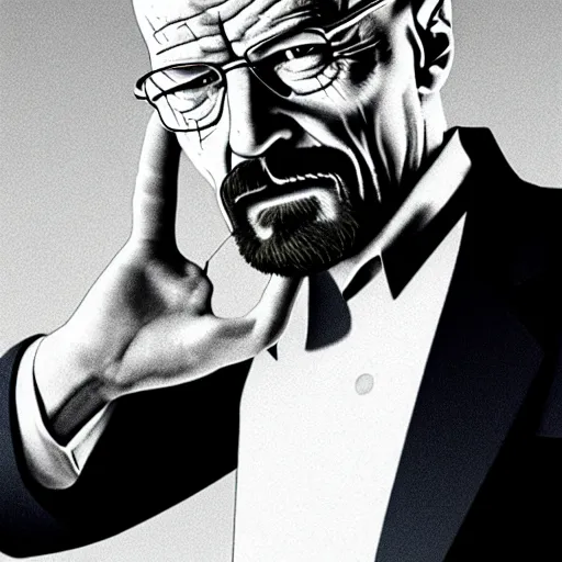 Image similar to Walter white Butcher