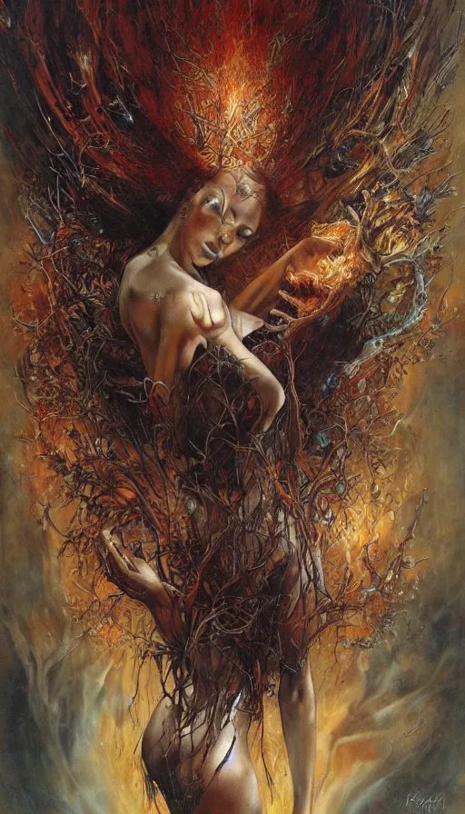 Image similar to The end of an organism, by Karol Bak