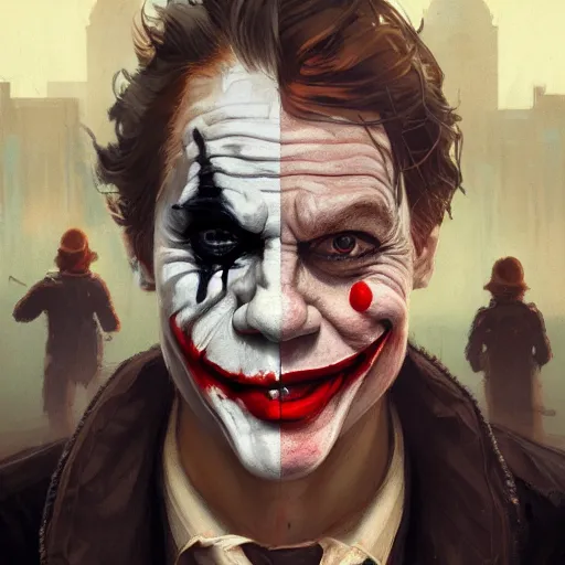 Image similar to highly detailed portrait venong joker gta v, stephen bliss, unreal engine, fantasy art by greg rutkowski, loish, rhads, ferdinand knab, makoto shinkai and lois van baarle, ilya kuvshinov, rossdraws, tom bagshaw, global illumination, radiant light, detailed and intricate environment