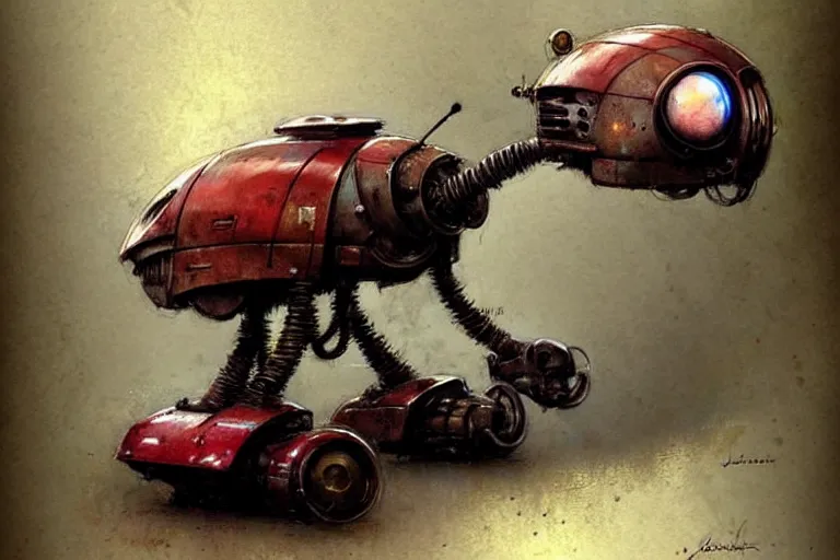 Prompt: adventurer ( ( ( ( ( 1 9 5 0 s retro future robot mouse battlemech house. muted colors. ) ) ) ) ) by jean baptiste monge!!!!!!!!!!!!!!!!!!!!!!!!! chrome red