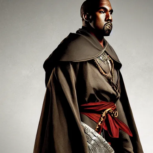 Prompt: kanye west as ezio auditore