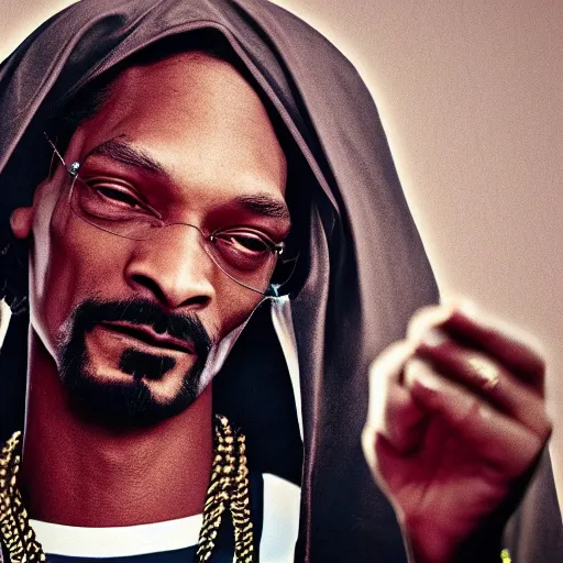 Image similar to snoop dog is jesus christ, cinematic, realistic, 8k, render, details