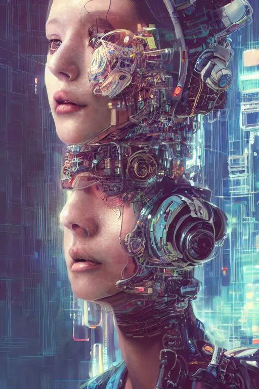 Image similar to hyperrealistic portrait of a woman monster astronaut, full body portrait, well lit, intricate abstract. cyberpunk, intricate artwork, by Tooth Wu, wlop, beeple. octane render,in the style of Jin Kagetsu, James Jean and wlop, highly detailed, sharp focus, intricate concept art, digital painting, ambient lighting, 4k, artstation