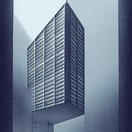 Prompt: futuristic building blueprint, highly detailed, intricate design, dramatic lighting, sweden, art by jakub rozalski