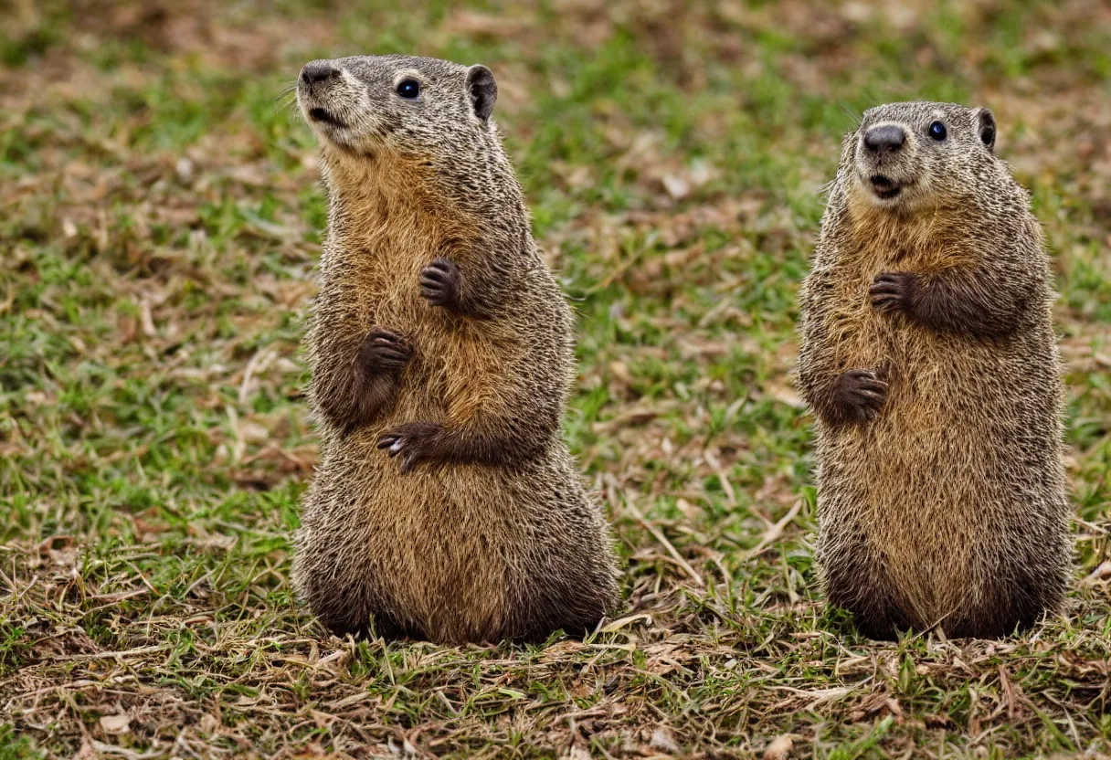 Image similar to groundhog dancing National Geographic photography cute