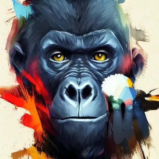 Image similar to 🦍 life is strange true colors game square enix, trending on artstation, painted by greg rutkowski