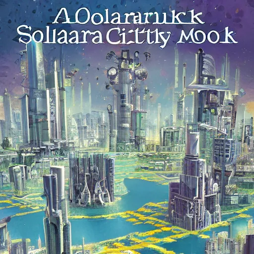 Solarpunk City Poster for Sale by OddestOcean