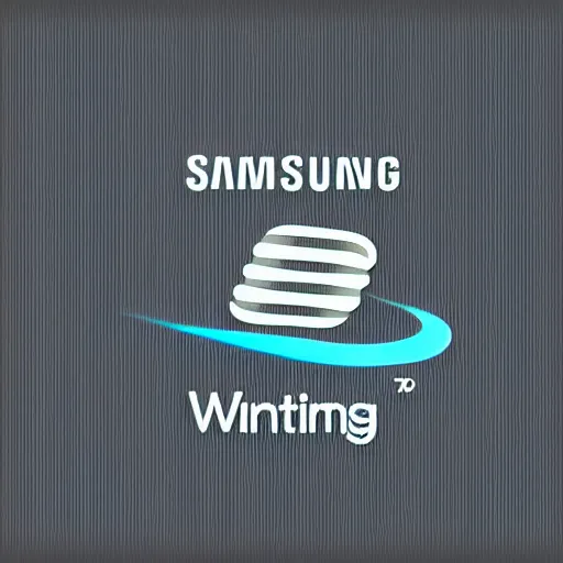 Prompt: Samsung SmartThings, Logo design, designed by Flat vector