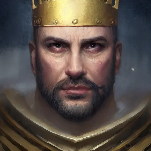 Image similar to John TotalBiscuit Bain as the god king emperor, realistic character concept, high fantasy, light atmosphere, golden ratio, cinematic lighting, hyperdetailed, high resolution, insanely detailed and intricate, artstation, Marc Simonetti, Greg Rutkowski, octane render, 8k