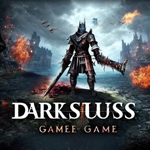 Image similar to dark souls 5, game logo