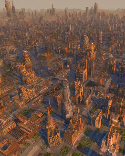 Prompt: City made of human flesh and viscera, from World of Warcraft, HD 4K, Unreal engine.