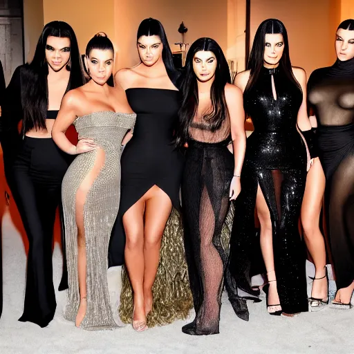 Image similar to the kardashians living in poverty