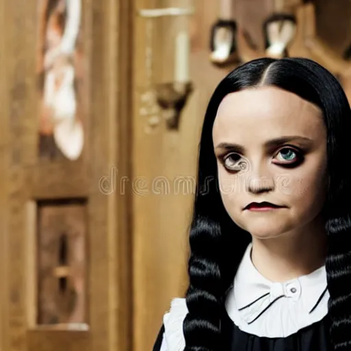 Image similar to wednesday addams ( christina ricci ) addams family highres stock photography image