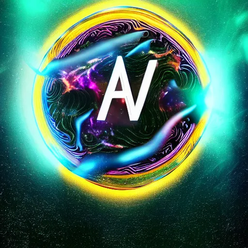 Image similar to a and w vaporwave logo, digital art, cosmic, 3 d high definition, trending on art station, photorealistic, high resolution, 8 k, octane, hyper detailed, insane details, intricate, elite, ornate, elegant trend, highly detailed and intricate, sharp focus, photography, unreal engine