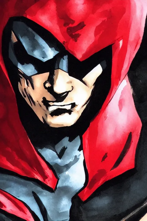 Prompt: the red hood