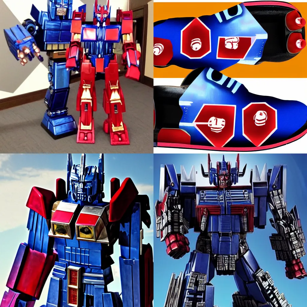 Prompt: optimus prime feet pics s 4 2 0