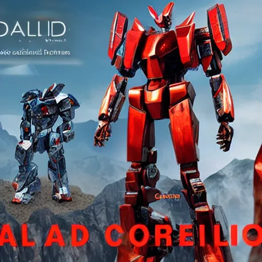 Image similar to DALL·E 2 versus Midjourney versus Stable Diffusion as giant robots