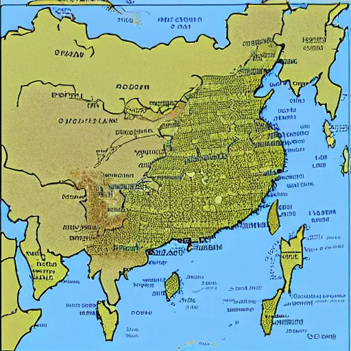 Prompt: roman and chinese empire