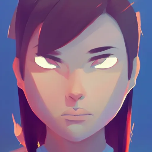 Image similar to face icon stylized minimalist nintendo, loftis, cory behance hd by jesper ejsing, by rhads, makoto shinkai and lois van baarle, ilya kuvshinov, rossdraws global illumination