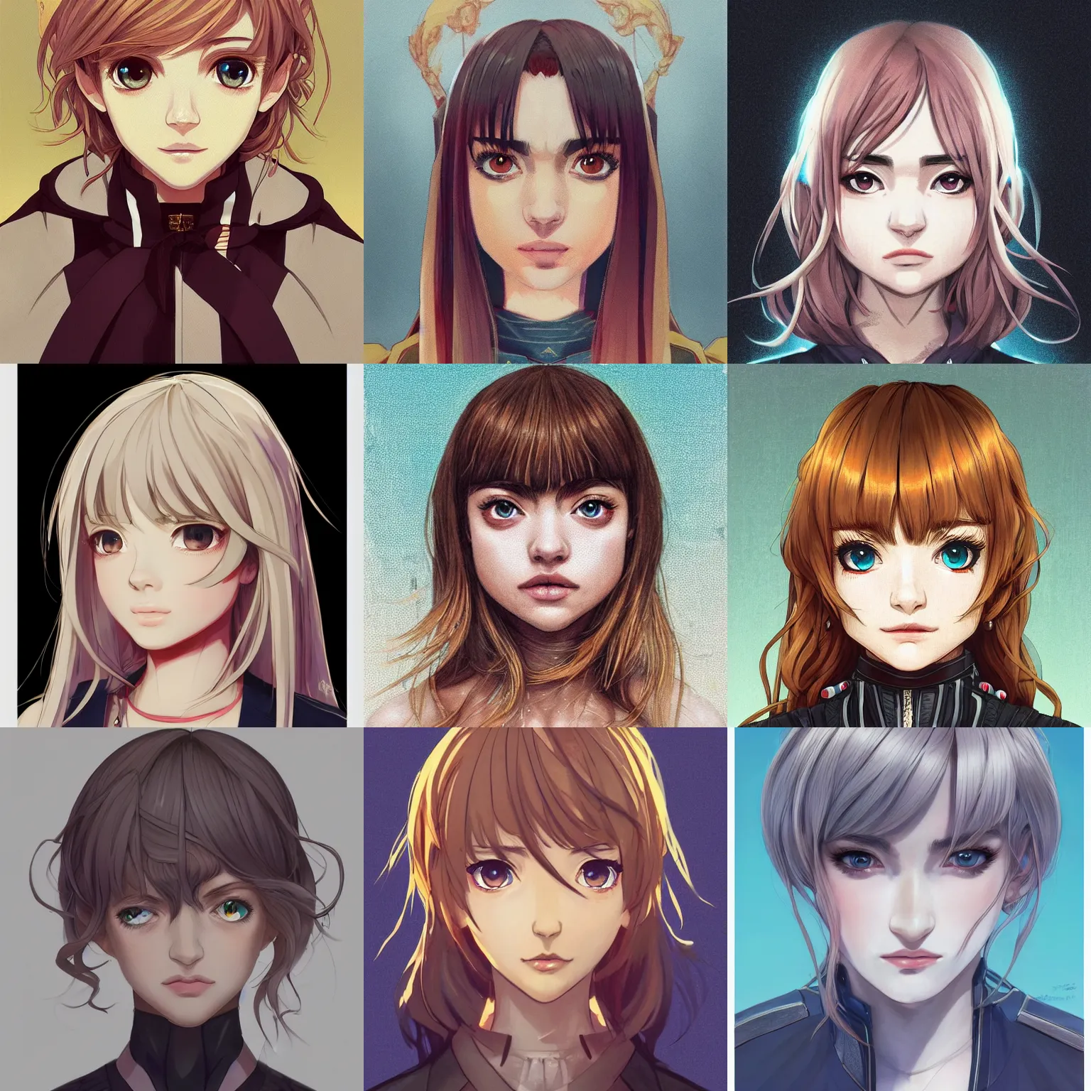 Prompt: centred front-facing symmetrical portrait, Imogen Poots as an anime Paladin, Anime, cute-fine-face, pretty face, realistically shaded, Perfect face, fine details, realistic shaded lighting by Ilya Kuvshinov, katsuhiro otomo, magali villeneuve, artgerm, rutkowski, WLOP , Jeremy Lipkin, Giuseppe Dangelico Pino, Michael Garmash, Rob Rey