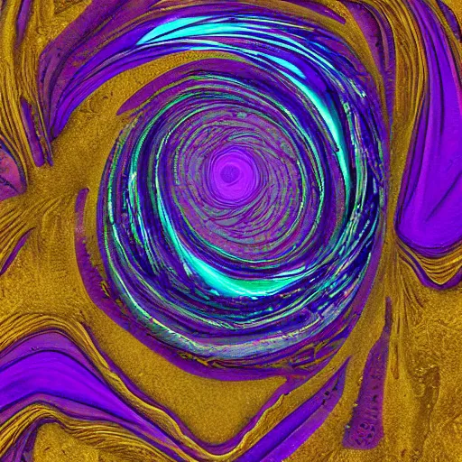 Prompt: sinister sentinel arcane iconic figure in expressive purple and turquoise color palette robe, rippled layers of magic swirls, glyphs, ultra fine detail, swirling clouds of fog, raytracing, highly detailed and intricate, golden ratio, dark gradient ink with intricate designs, hypermaximalist, elite, horror, creepy, ominous, haunting, majestic, ephemeral, cinematic, art style by cgsociety, Darius Zawadzki and Jama Jurabaev and Artsation trending