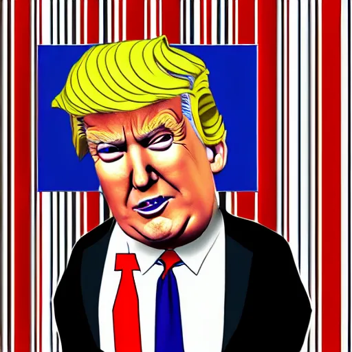 Image similar to donald trump caricature