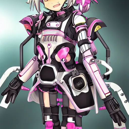 character concept art of an anime robot maid | | cute | Stable Diffusion |  OpenArt