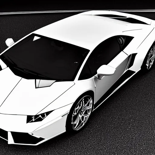 Image similar to Wireframe Lamborghini