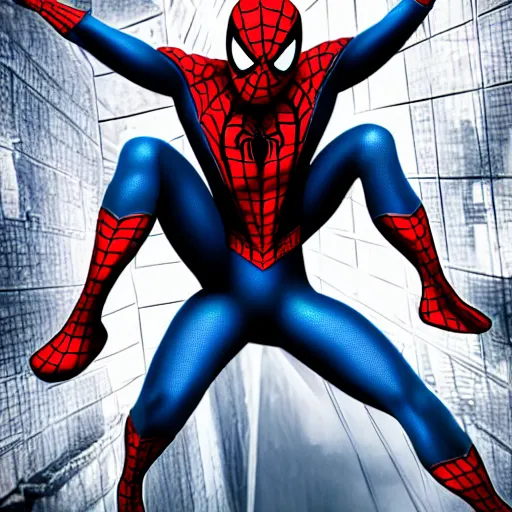 Image similar to spiderman