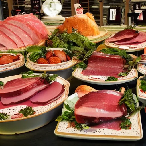 Prompt: ham ham paradise