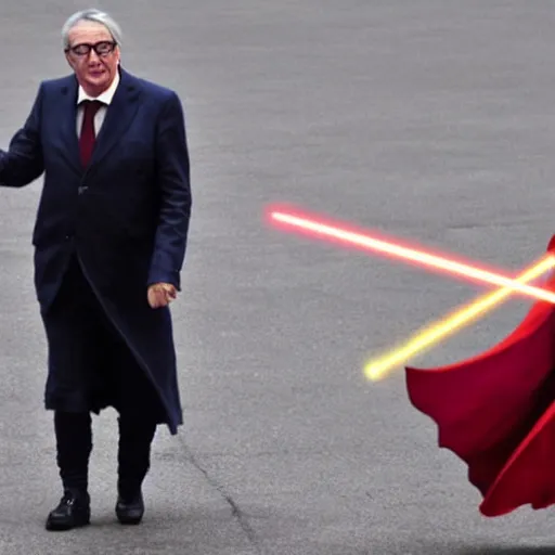 Image similar to Jean-Claude Juncker as a sith, European Union