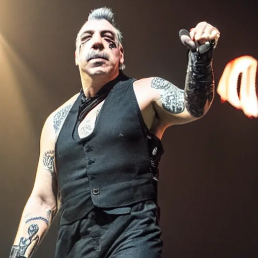 Image similar to Till Lindemann in Japan