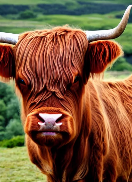 Image similar to highland cattle