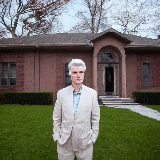 David Byrne you to his house Stable Diffusion