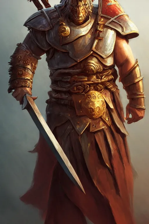 Image similar to warrior with dragon features in his face, wearing a simple robe, holding a war hammer, highly detailed, d & d, fantasy, highly detailed, digital painting, trending on artstation, concept art, sharp focus, illustration, global illumination, shaded, art by artgerm and greg rutkowski and fuji choko and viktoria gavrilenko and hoang lap