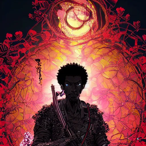 Pin by Ganesha Arte on anime  Afro samurai, Samurai art, Sci fi