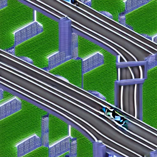 Image similar to a highway designed by mc escher, hyper - detailed, hd, 4 k 8 k