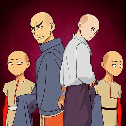 Image similar to what if dr. house and aang the last airbender had a baby