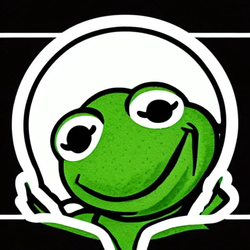 Image similar to cute kermit the frog die cut stickers