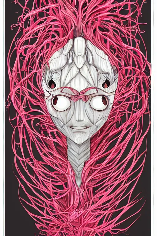 Image similar to radish humanoid, symmetrical, highly detailed, digital art, sharp focus, trending on art station, anime art style