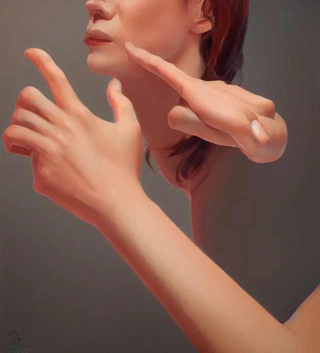 Image similar to a 3 d hand, nostalgia, very detailed texture, realistic shaded lighting, studio quality, digital art, dynamic background, unreal engine 5 rendered, octane rendered, pinnacle studio, naturel, trending on artstation, art style by ilya kuvshinov, katsuhiro, artgerm, jeremy lipkin, michael garmash, nixeu