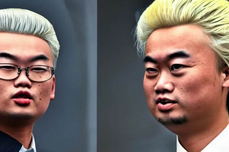 Prompt: asian geert wilders