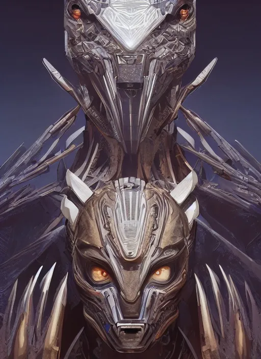 Prompt: symmetry!! portrait of adamantium alien in the style of horizon zero dawn, machine face, intricate, elegant, highly detailed, digital painting, artstation, concept art, smooth, sharp focus, illustration, art by artgerm and greg rutkowski and alphonse mucha, 8 k